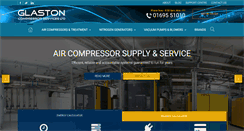Desktop Screenshot of glaston.com